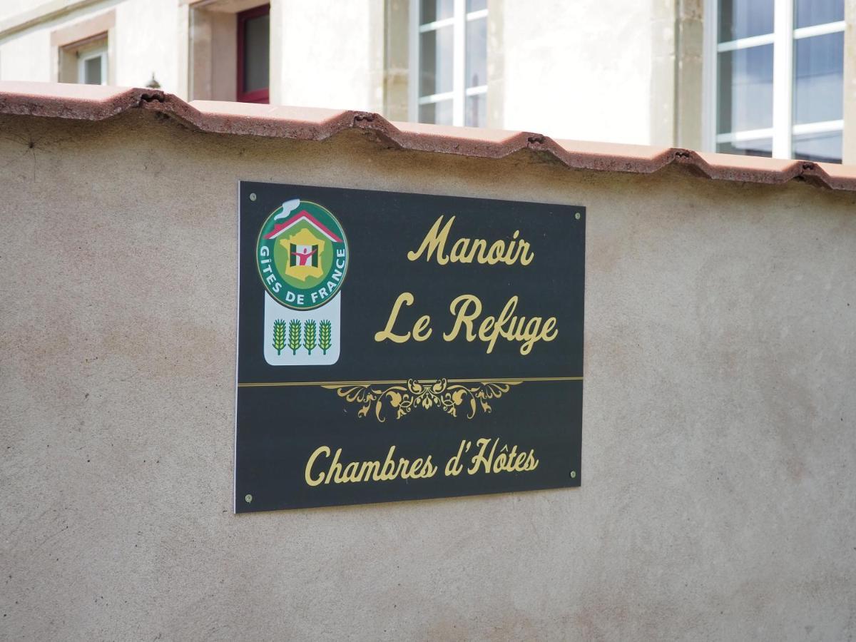 Manoir Le Refuge Bed and Breakfast Rechicourt-le-Chateau Buitenkant foto